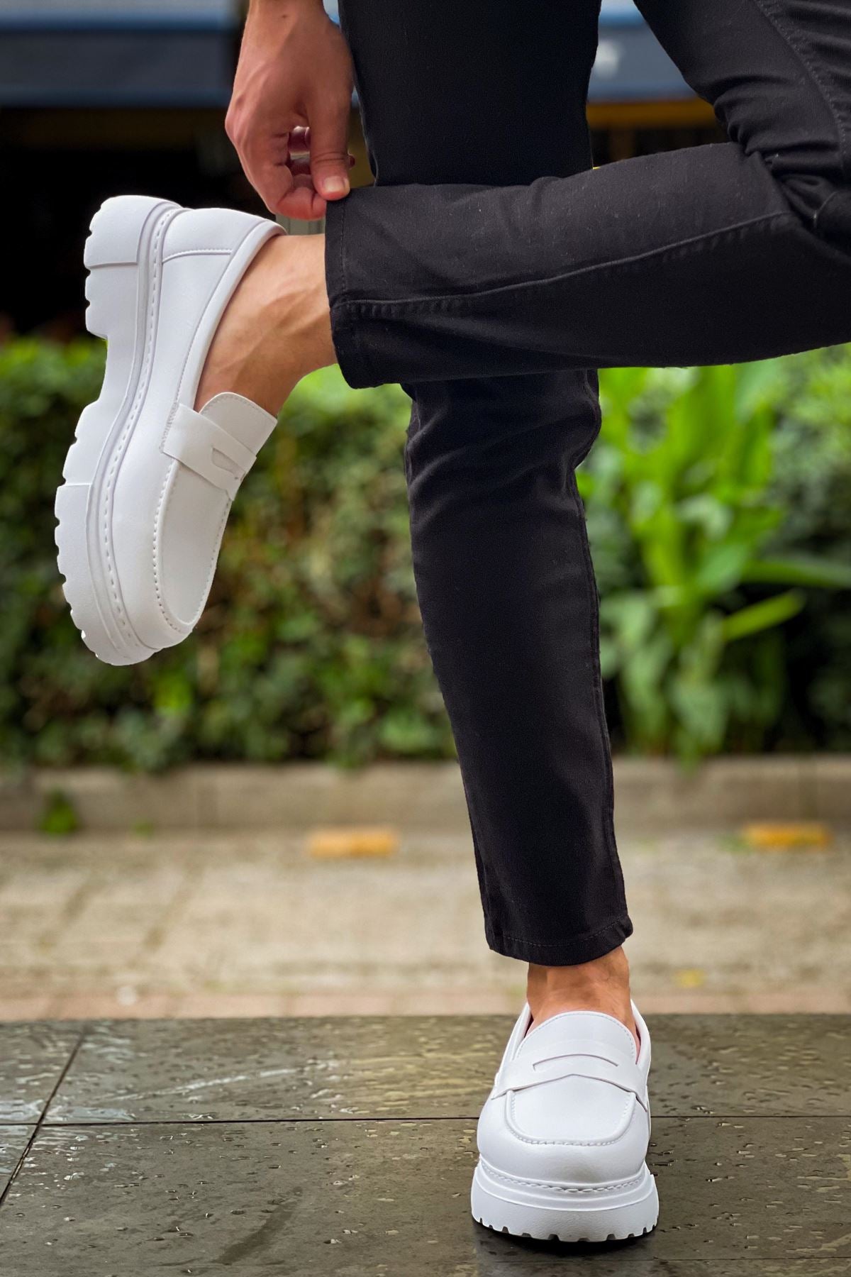 Chekich 2417 FBT White Men Loafer