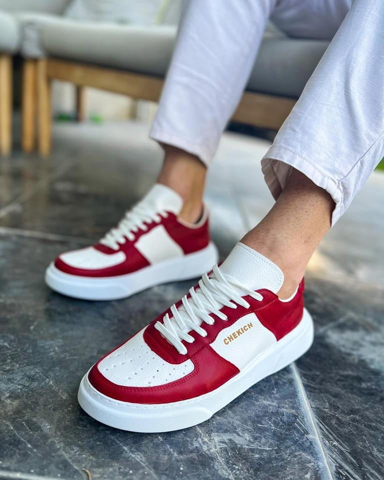 CHEKICH 087 RED-WHITE