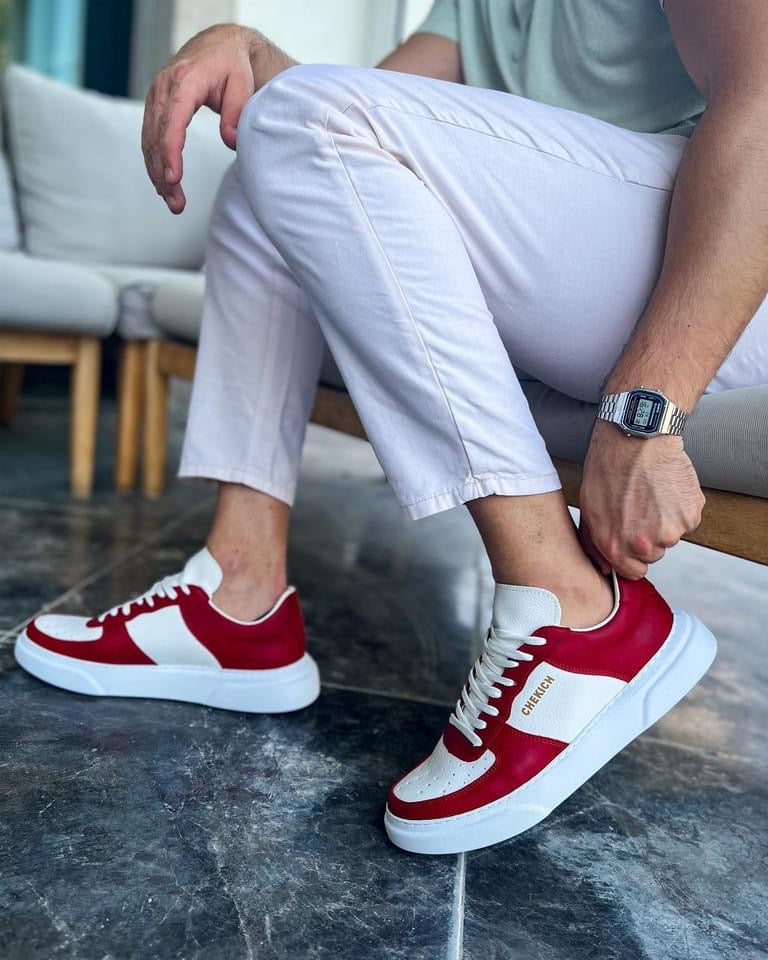 CHEKICH 087 RED-WHITE