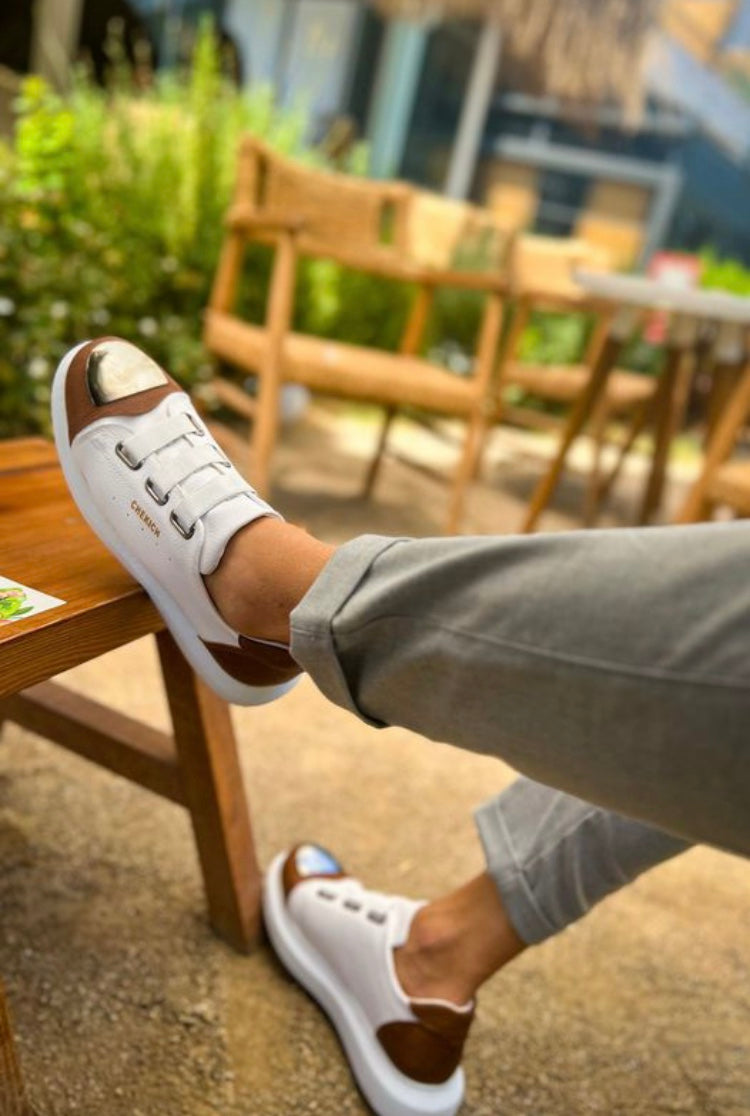 CHEKICH 251 WHITE BROWN