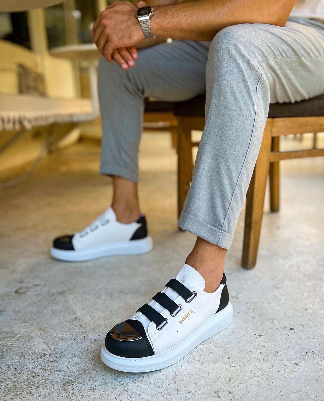 CHEKICH 251 WHITE-BLACK