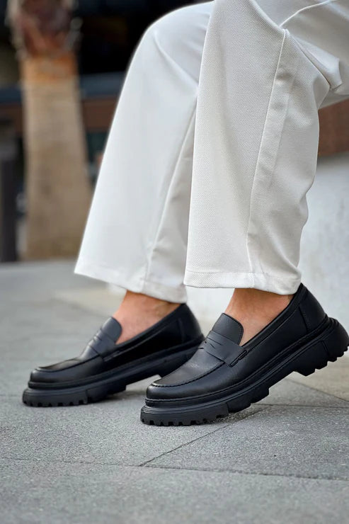 Chekich 2417 FST Black Men Loafer
